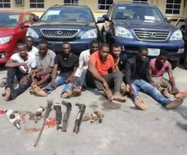 Photos: Armed Robbers Who Hide Their Gun Inside A Loaf Of Bread Arrested In Rivers